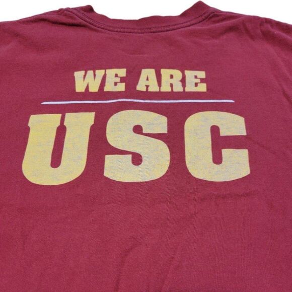 Nike Shirt Size Large Nike Team USC Trojans Graphic Print Graphic Tee "We Are SC - Picture 5 of 8